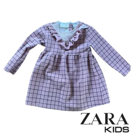Zara Pink Dress Size 12/18 Months - Picture 1 of 4